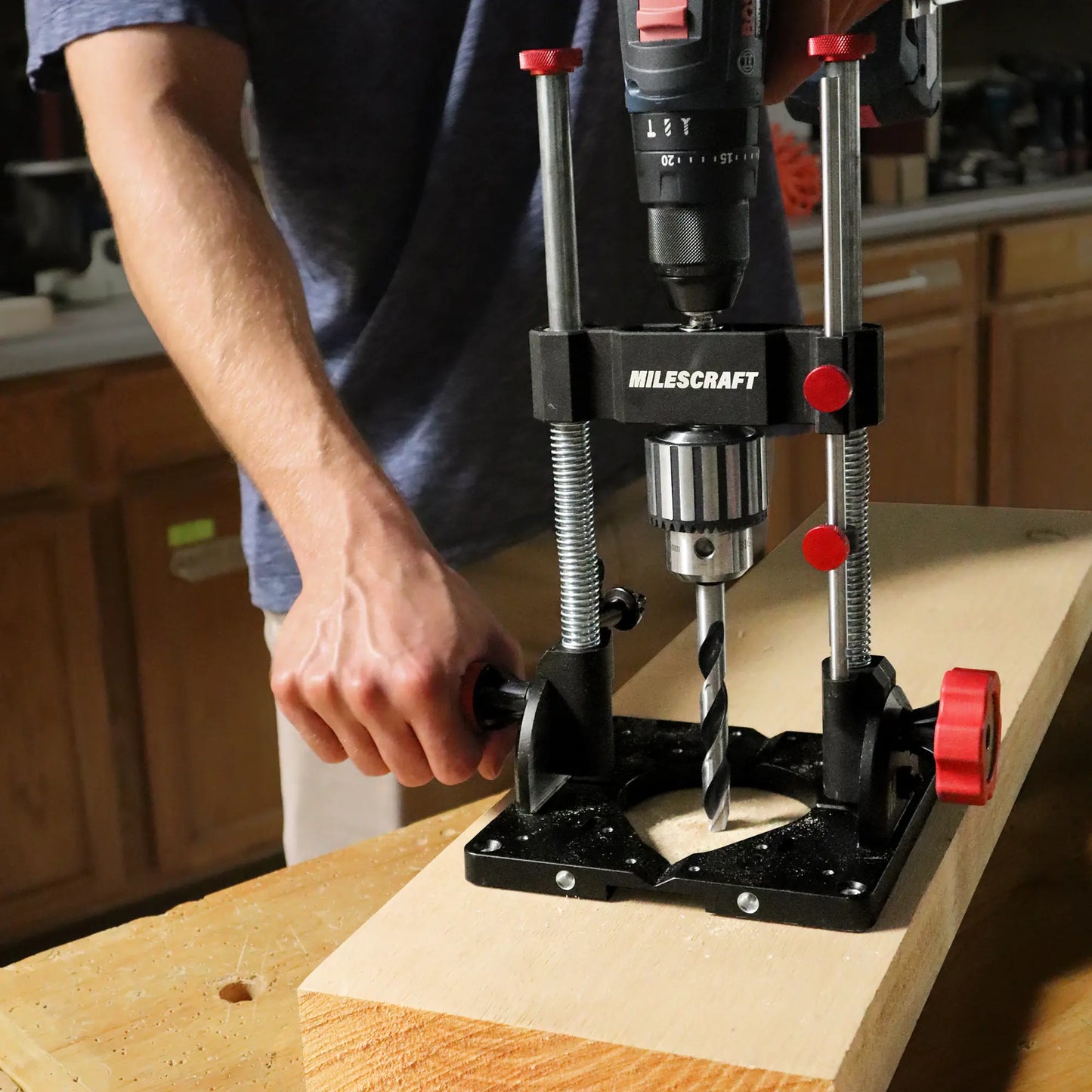 Drill stand DrillMatePRO from MILESCRAFT