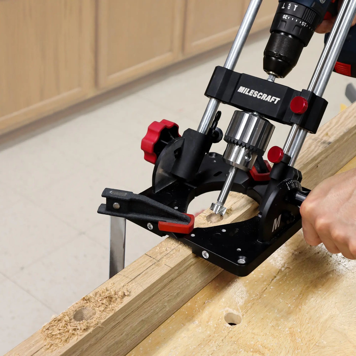 Drill stand DrillMatePRO from MILESCRAFT